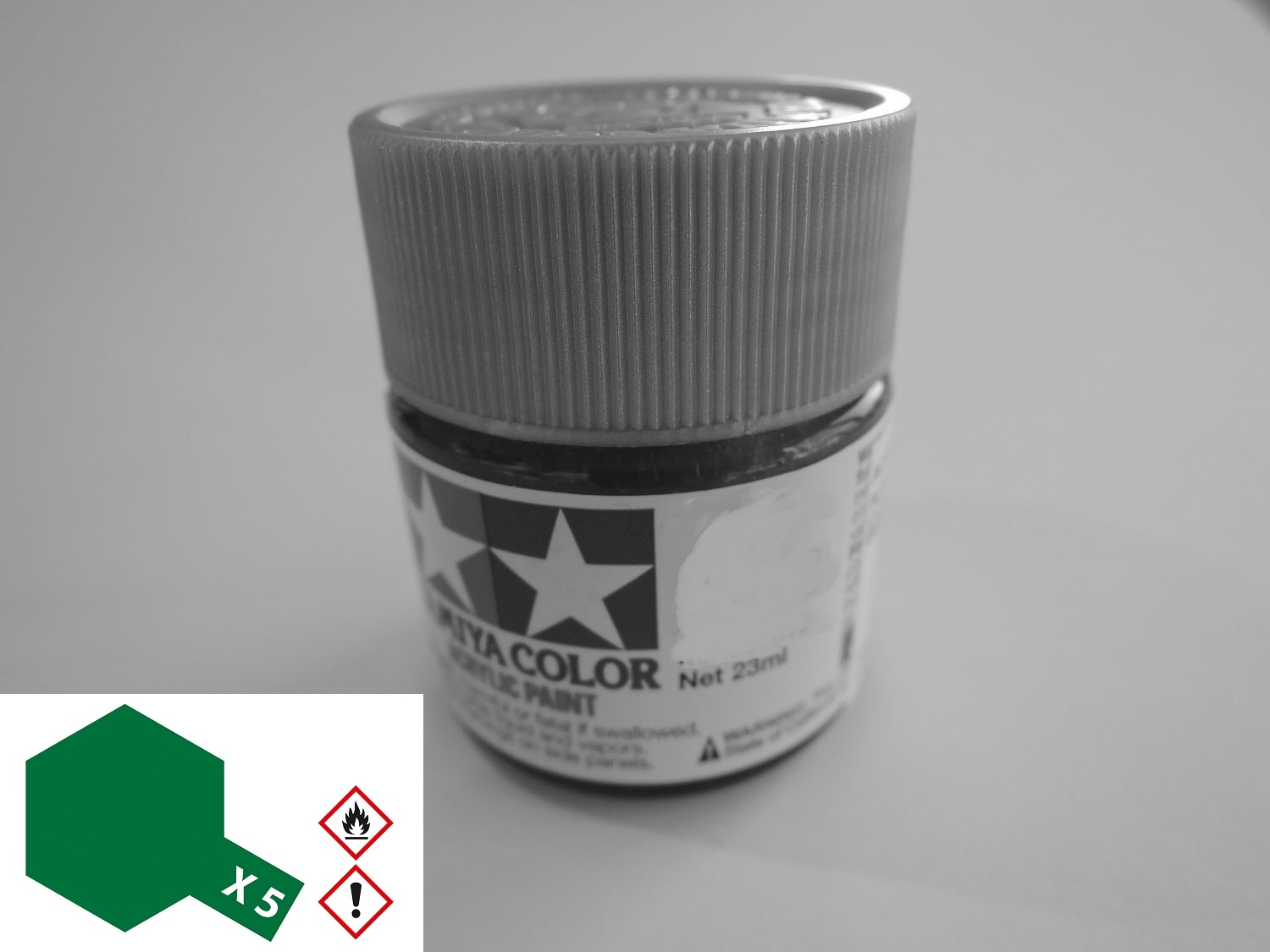 81005 - Tamiya - Acrylfarbe 23ml, grün glänzend X-5