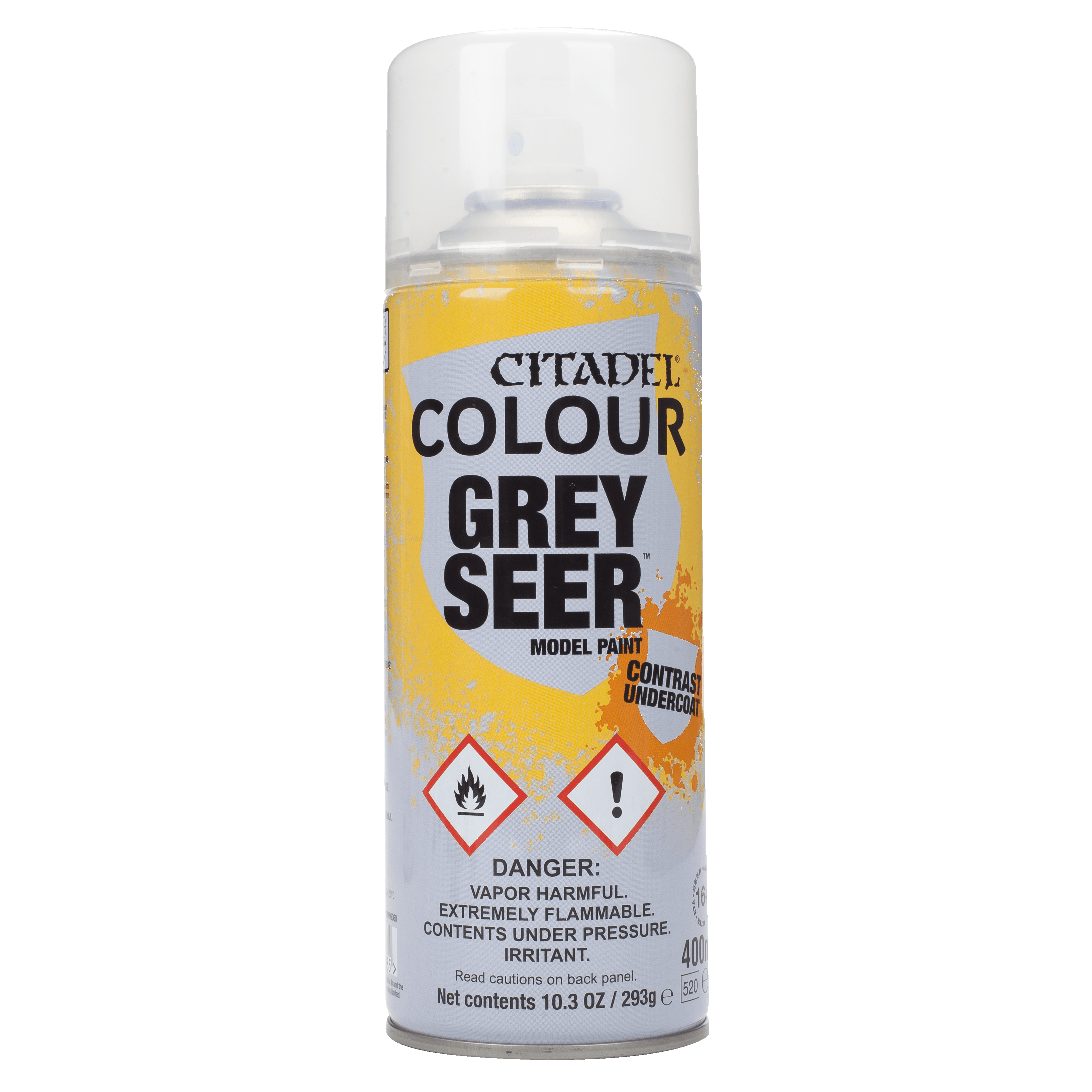 62-34 - CITADEL -  SPRAYS GREY SEER PRIMER 400ml - Grundierung grau