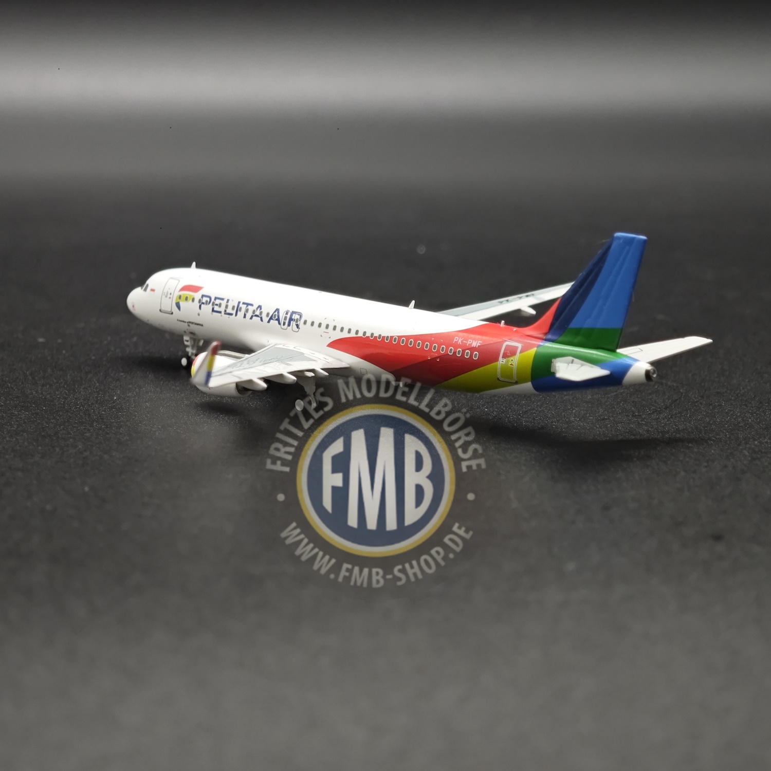 PKPWF - Panda Models - Pelita Air Airbus A320 - PK-PWF -