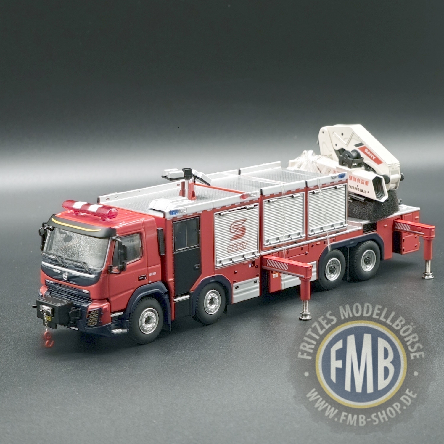 40-1013 - Sany JY200 Fire Truck - Feuerwehrfahrzeug mit Heckladekran