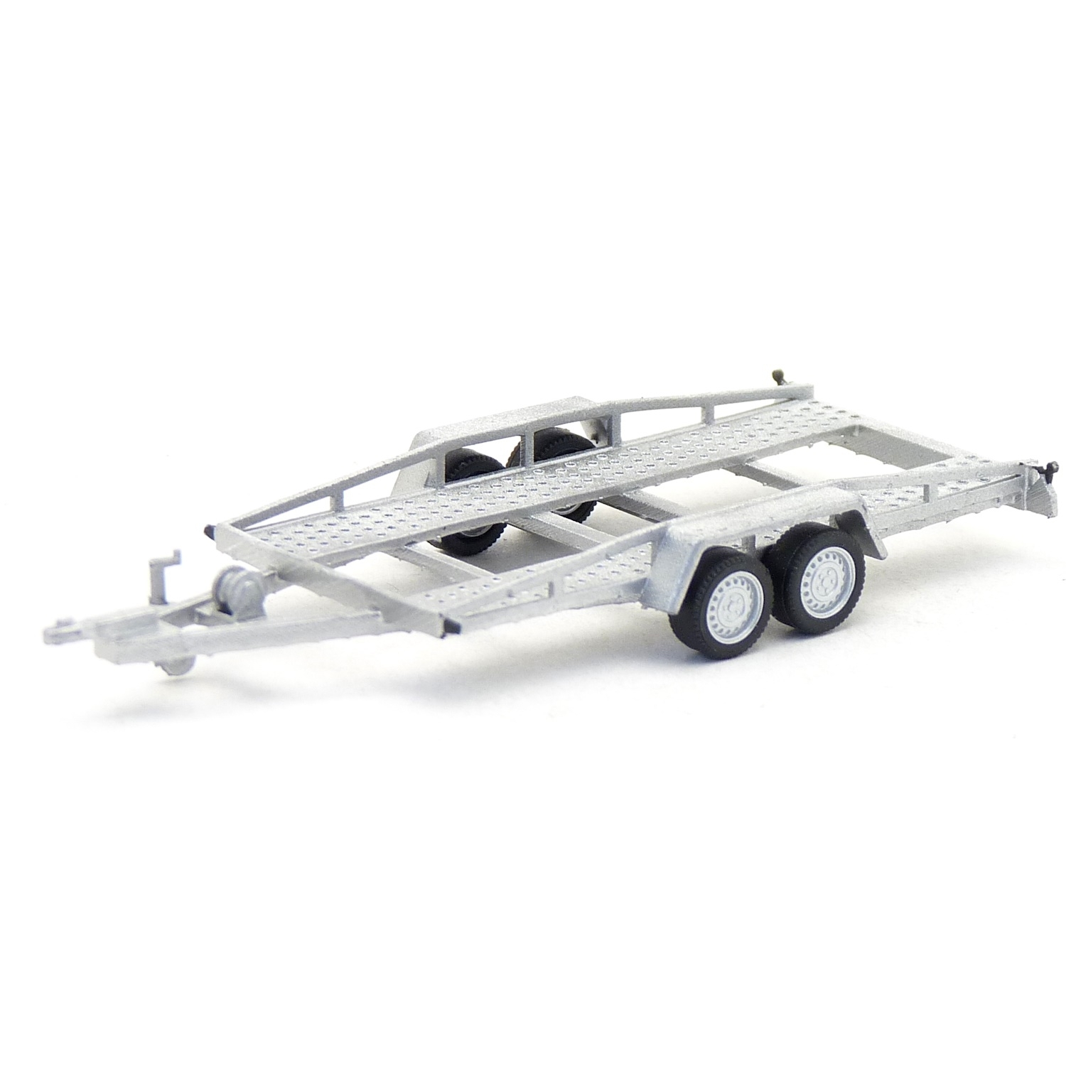 80000 - Mickon - Car transport trailer, silver