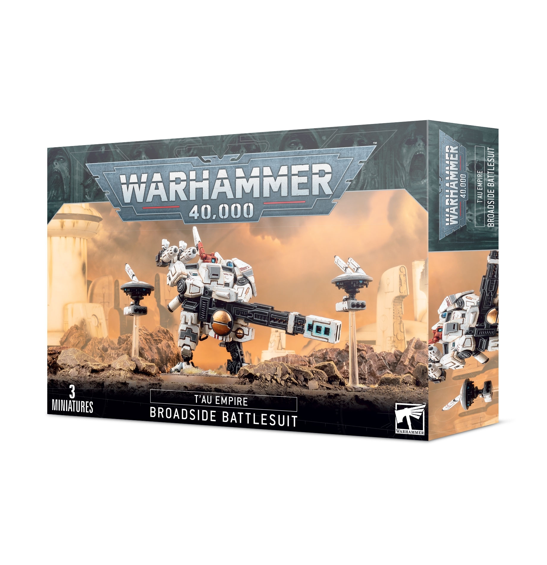 56-15 - Warhammer 40.000 - T'AU EMPIRE - BROADSIDE BATTLESUIT - Tabletop