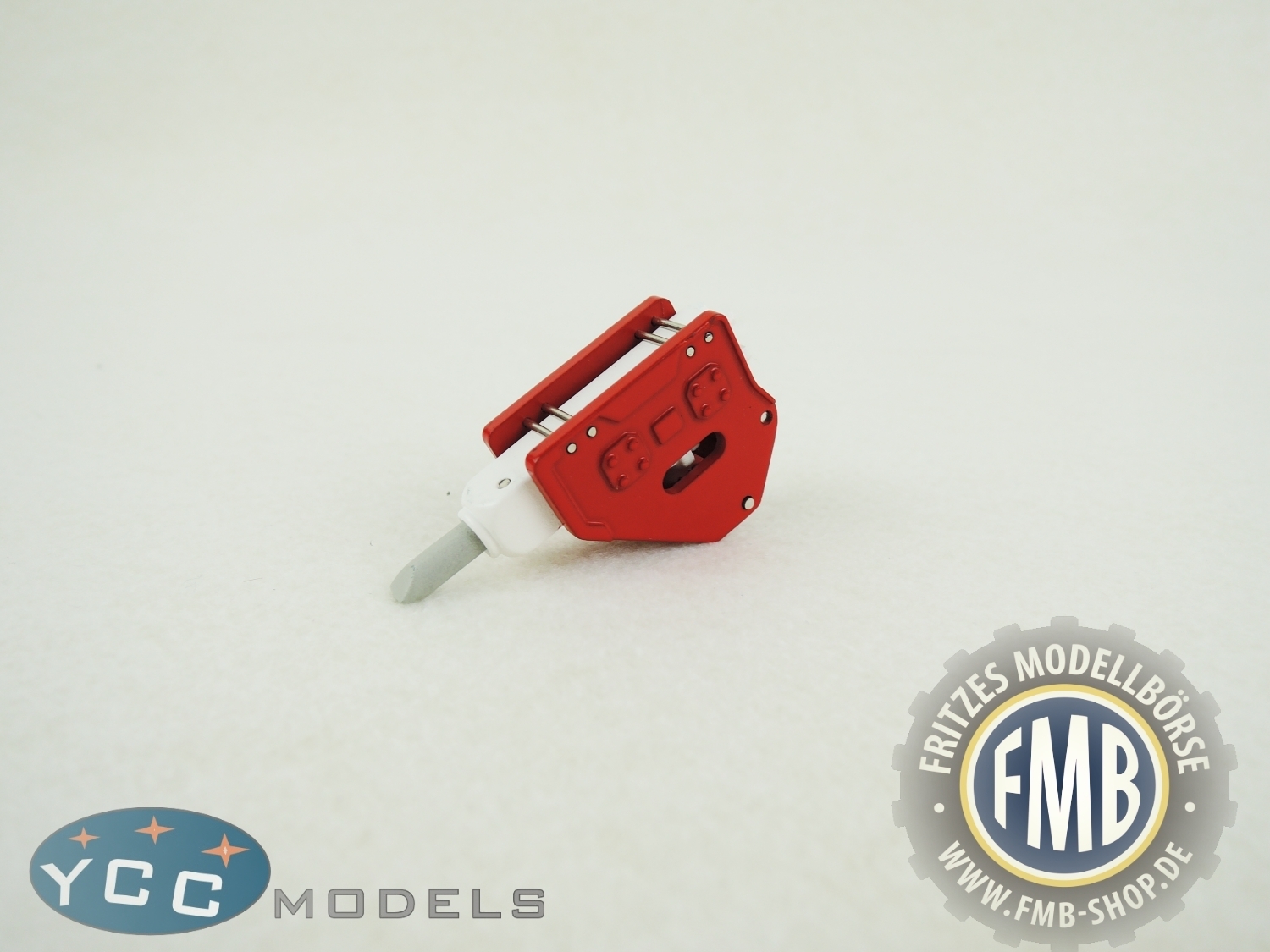 YC401-2R - YCC Models - Hammer für Baggermodelle in rot/weiß