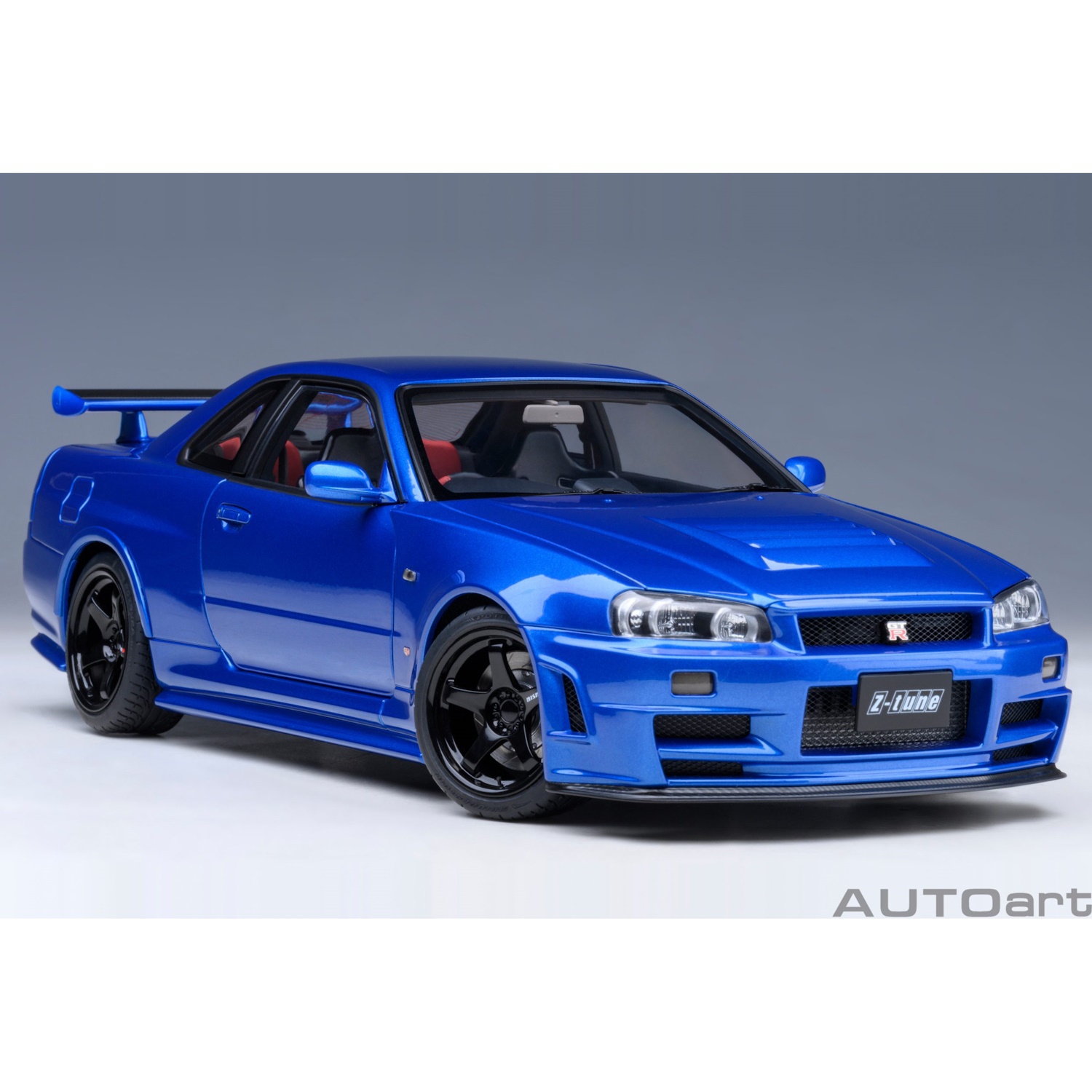 73462 - Autoart - Nissan Skyline GT-R (R34) Z-tune, bayside blau