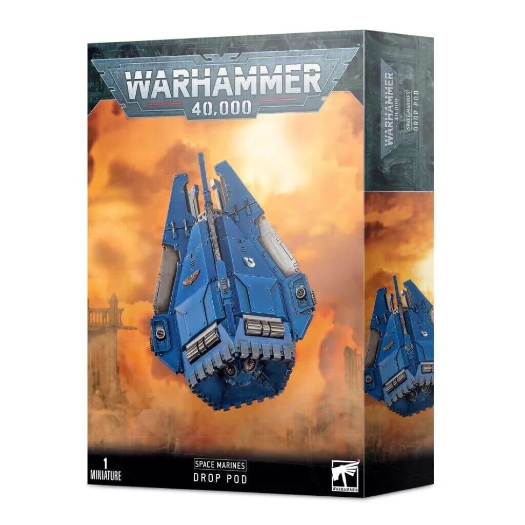 48-22 - Warhammer 40.000 - Space Marines - Drop Pod - Tabletop