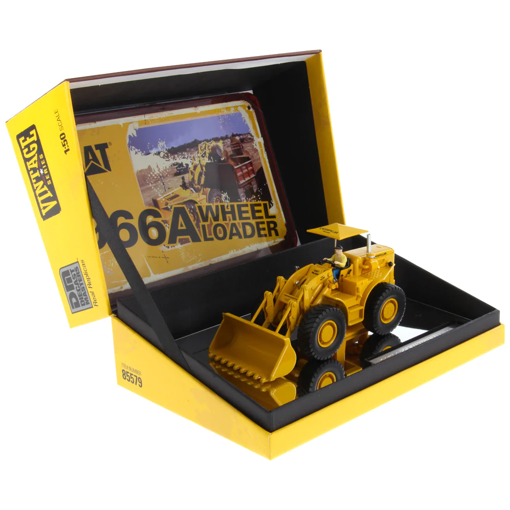 85579 - Diecast Masters - CAT 966A wheel loader - Vintage Series