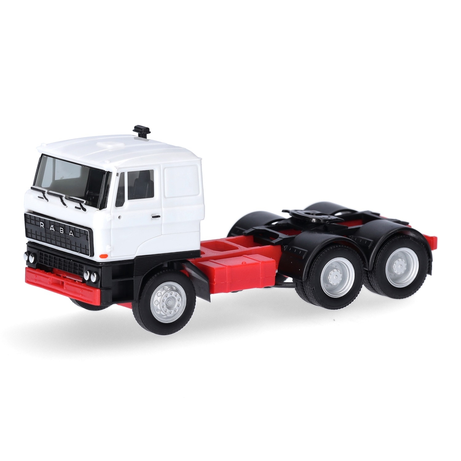 317399 - Herpa - Raba 6x4 truck tractor, white / red