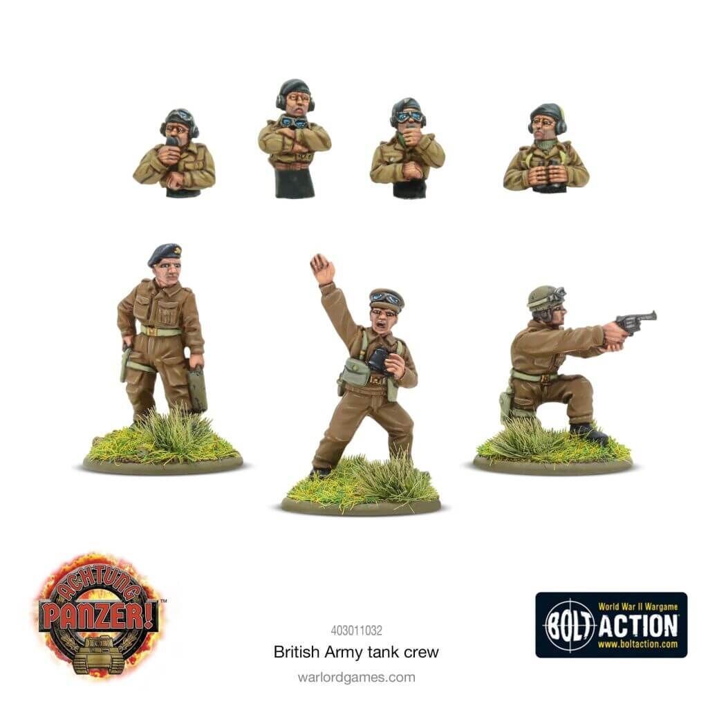 403011032 -Achtung Panzer! - British Army tank crew