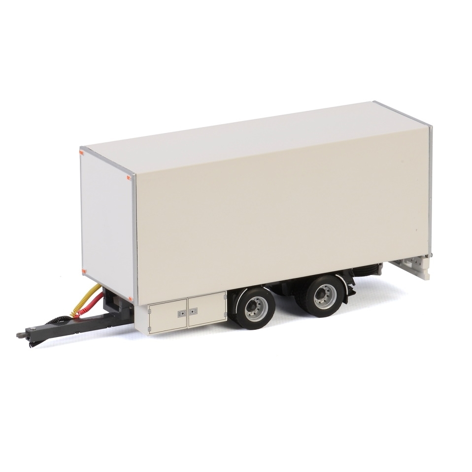 03-2029 - WSI - Box trailer centre - axled drawbar 2axle - white line -