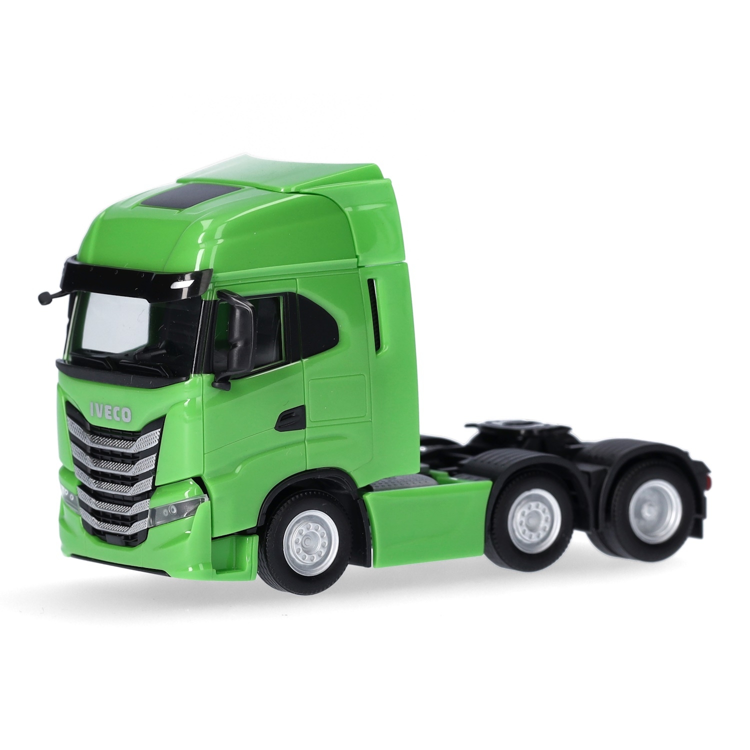 317122-002 - Herpa - Iveco S-Way AS 3axle truck tractor, yellowgreen