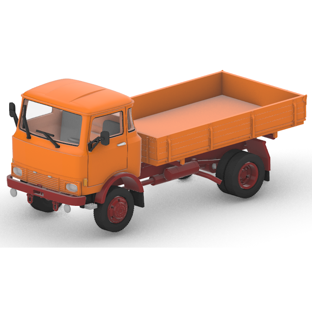 10102 - Mickon - Magirus Deutz / Eicher D tipper - unpainted kit