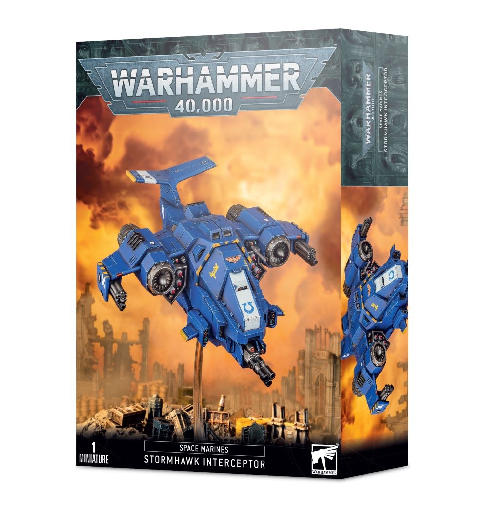 48-42 - Warhammer 40.000 - Space Marines - STORMHAWK INTERCEPTOR - Tabletop