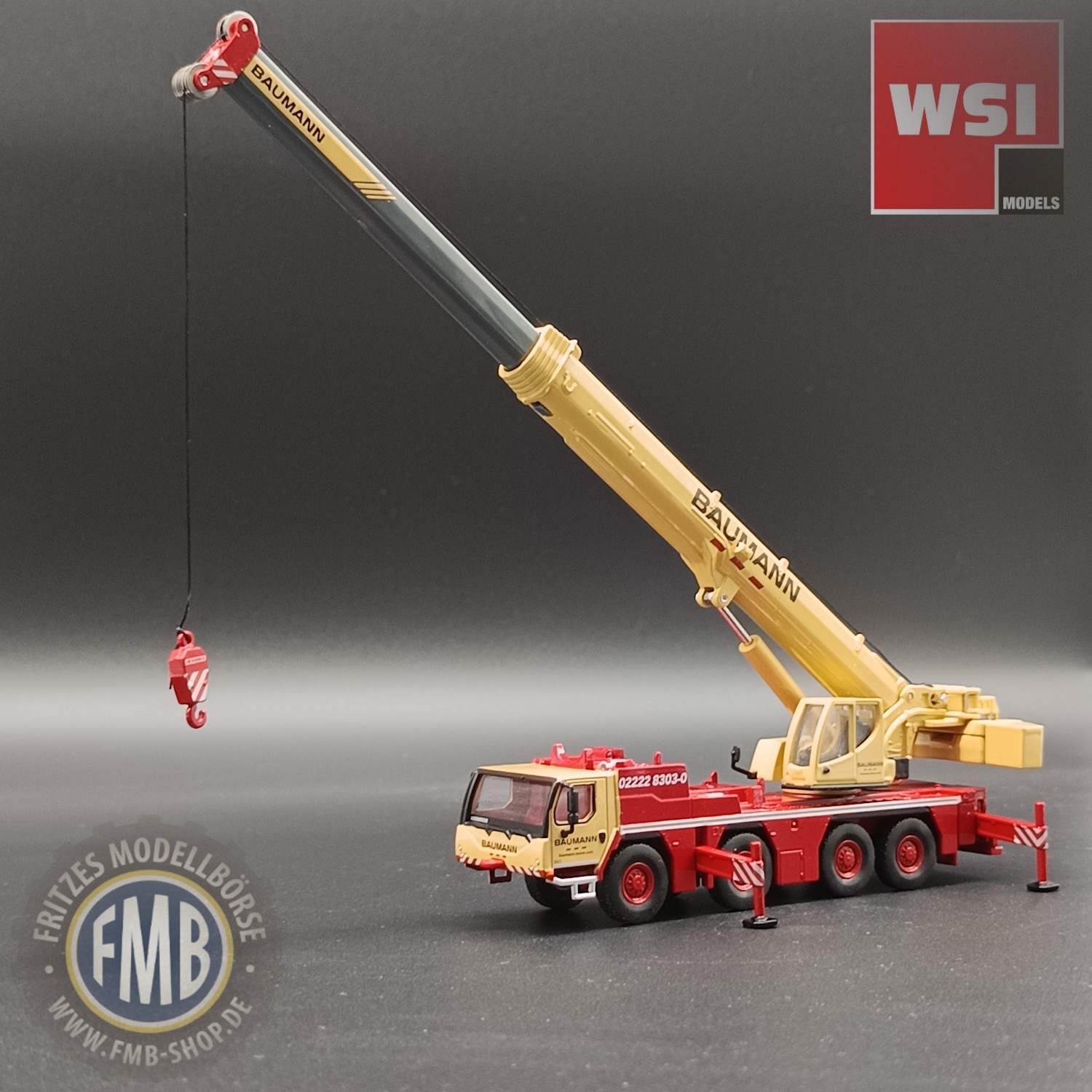 72-2234 - WSI - Liebherr LTM 1090-4.2 mobile crane 4axle - Baumann