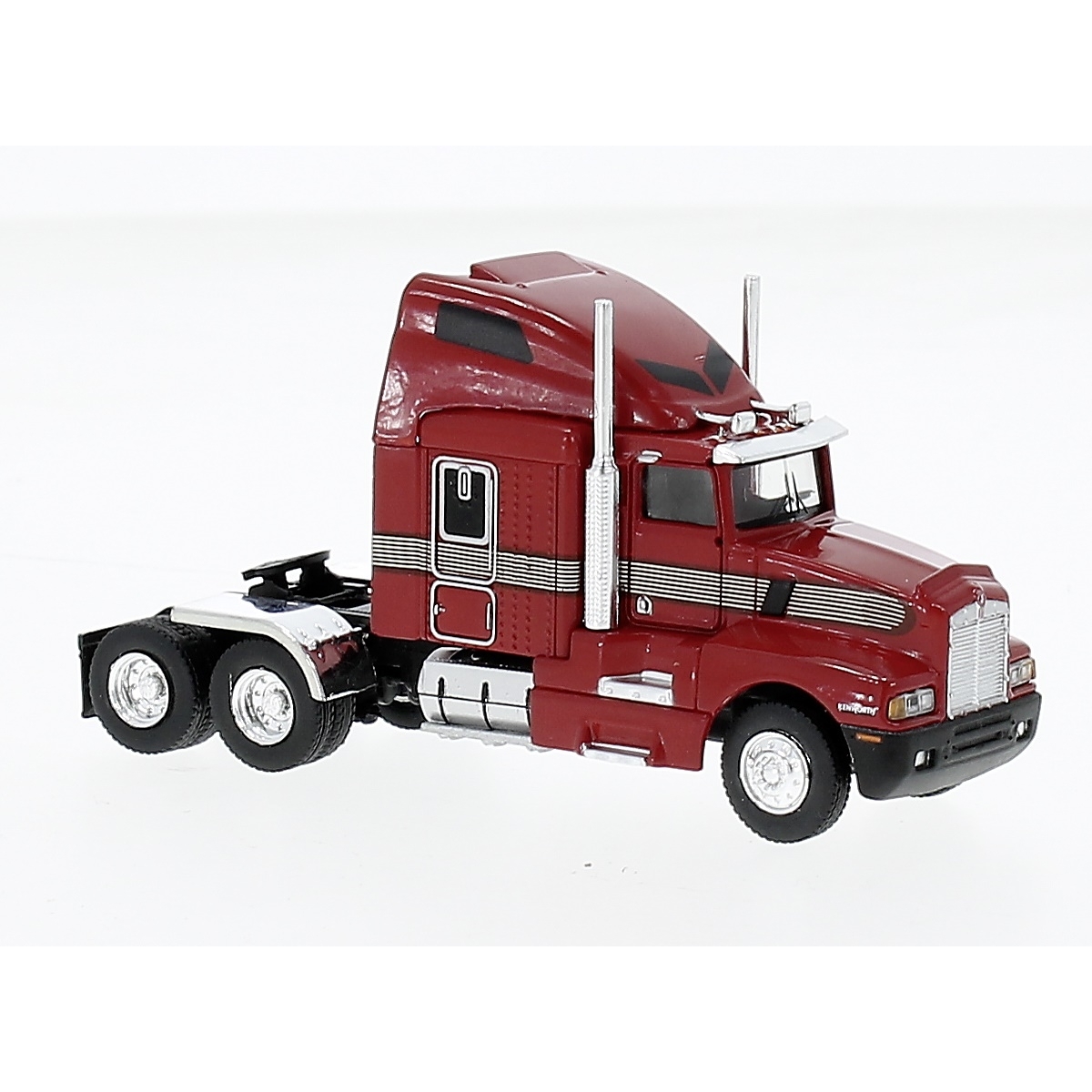 85935 - Brekina - Kenworth T600 3axle truck tractor `1984, red