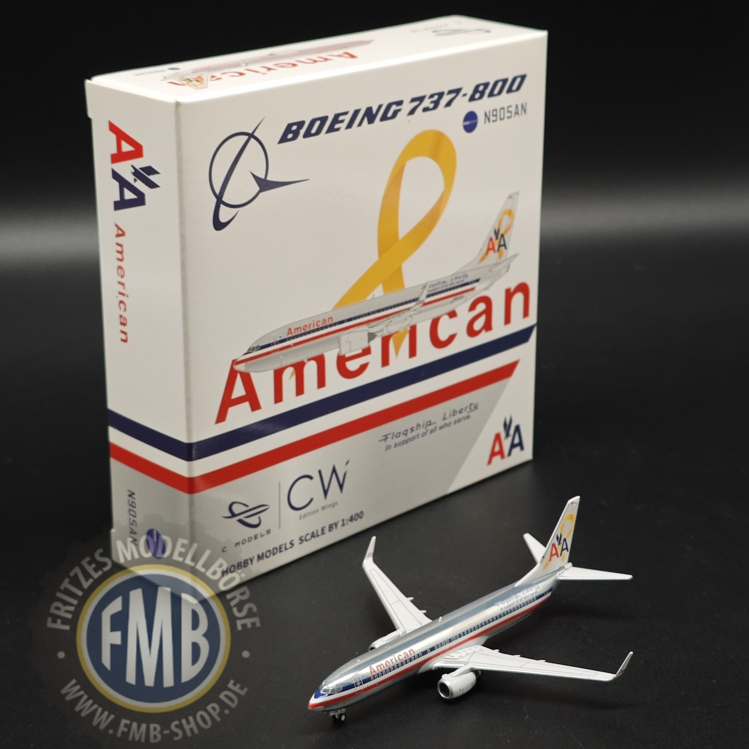 C0028 - C Models - American Airlines Boeing 737-800 "Flagship Liberty" - N905AN -