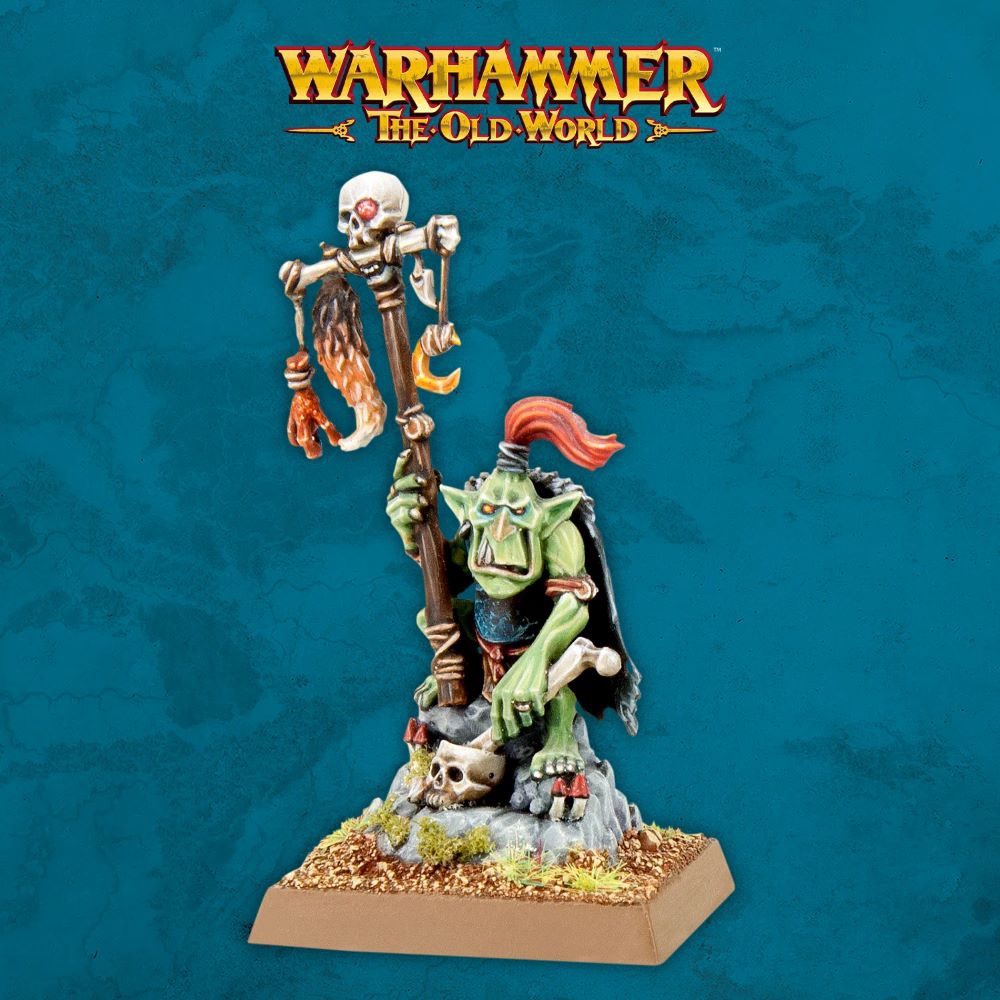 09-12 - The Old World - Orc & Goblin Tribes -  Goblin Shaman - Tabletop