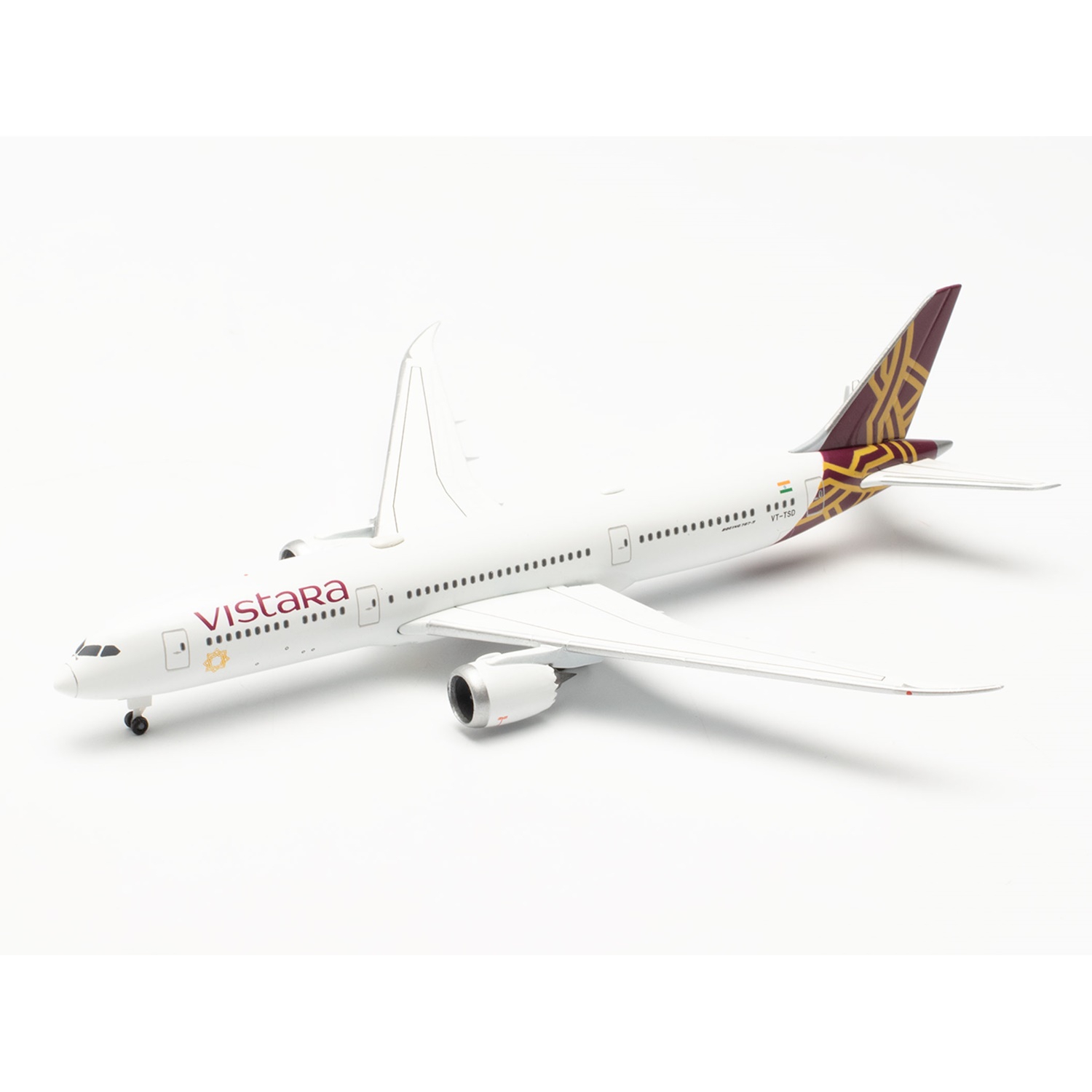 536868 - Herpa Wings - Vistara Boeing 787-9 Dreamliner - VT-TSD -