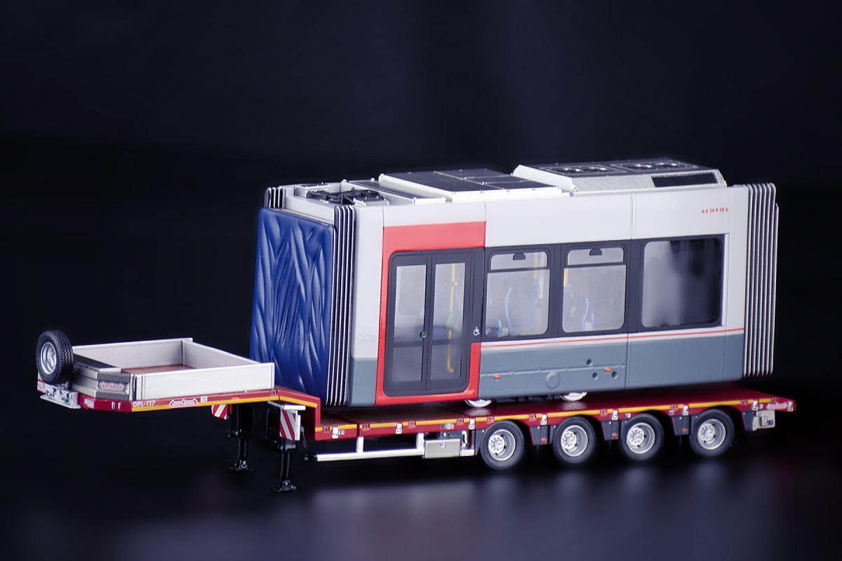 33-0183 - IMC Models - Straßenbahn-Wagonabschnitt, ideal als Ladegut