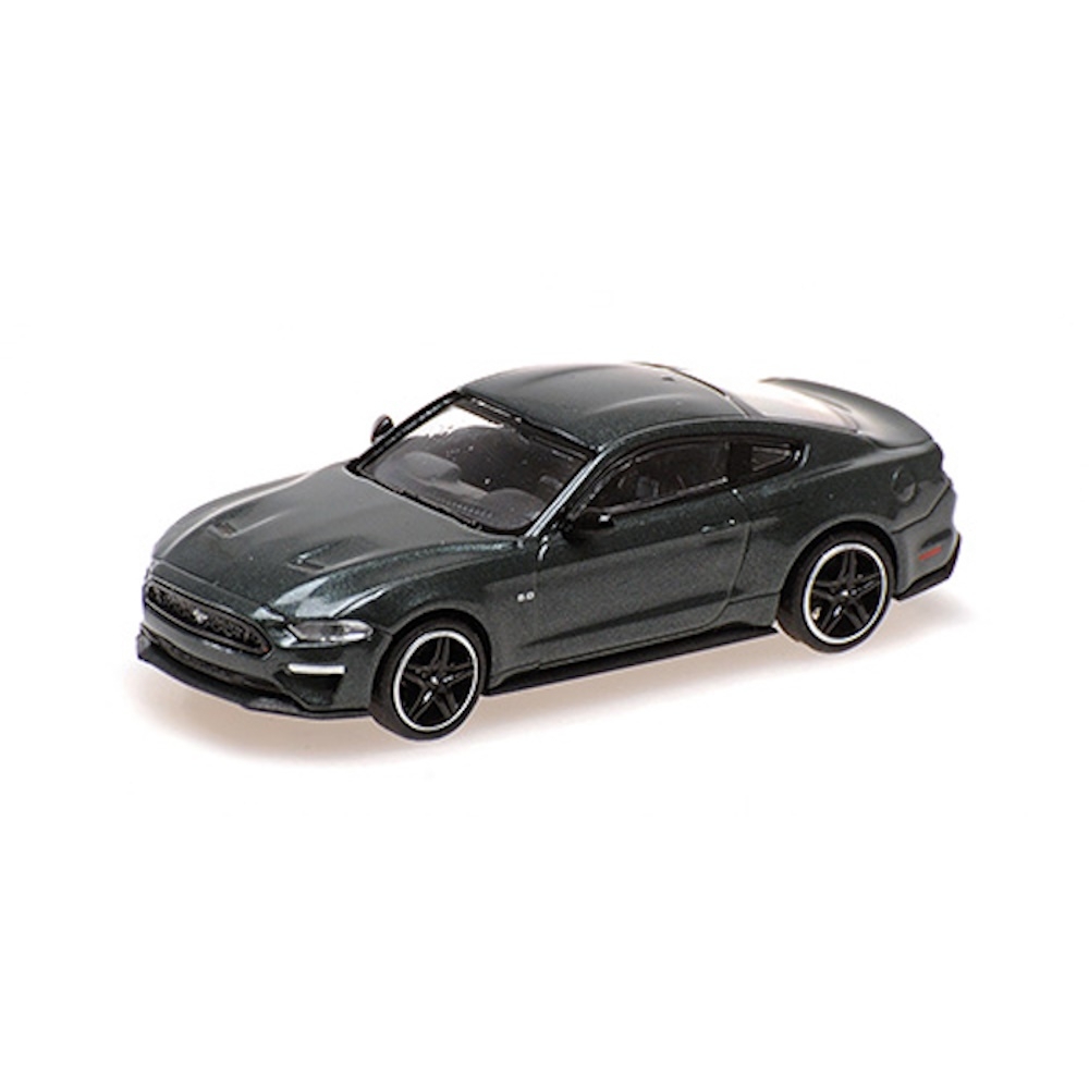 087025 - Minichamps - Ford Mustang GT (2018), dunkelgrün metallic