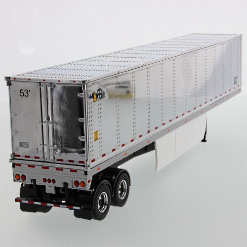 91022 - Diecast Masters - 2axle 53ft. reefer trailer, chrome