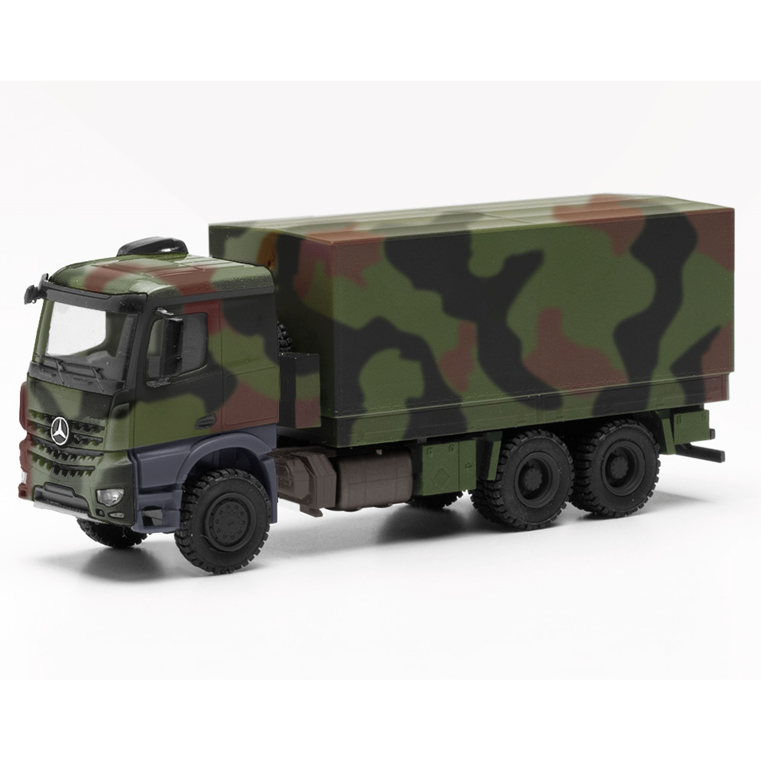 746991 - Herpa - Mercedes-Benz Arocs 6x6 loadbed/cover truck "Bundeswehr", camouflage