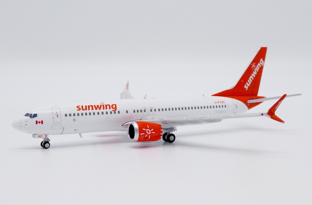 LH4313 - JC Wings - Sunwing Airlines Boeing 737 MAX 8 - C-FYXC -