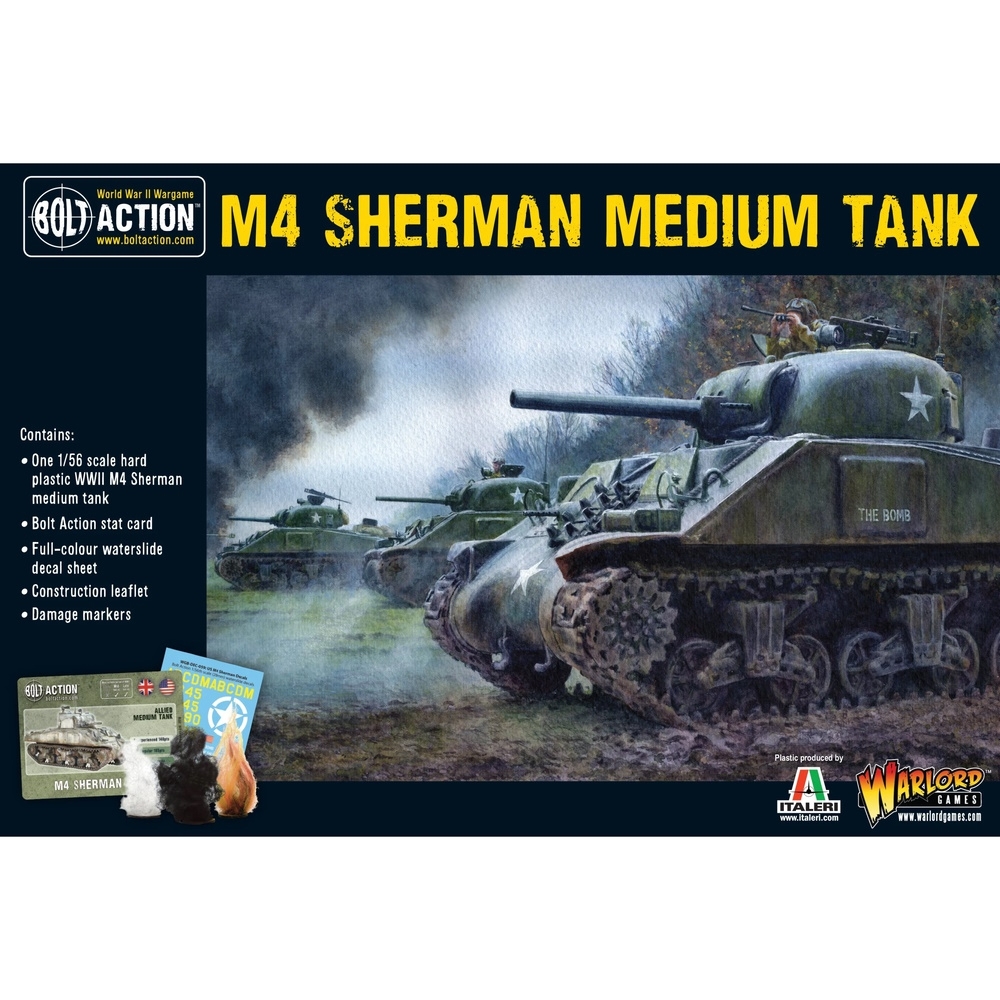 402013006 - Bolt Action - US - Kampfpanzer M4 Sherman - Medium Tank