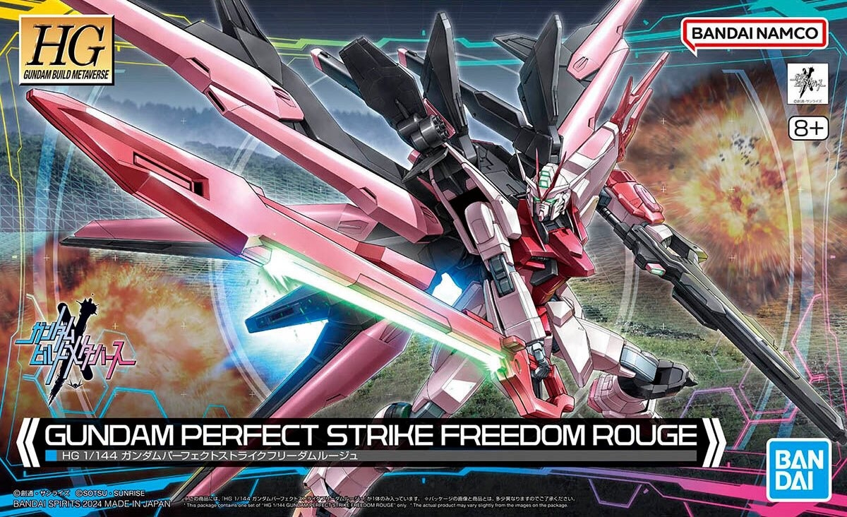 MK66273 - BANDAI NAMCO - Gundam Perfect Strike Freedom Rouge ca. 14cm groß