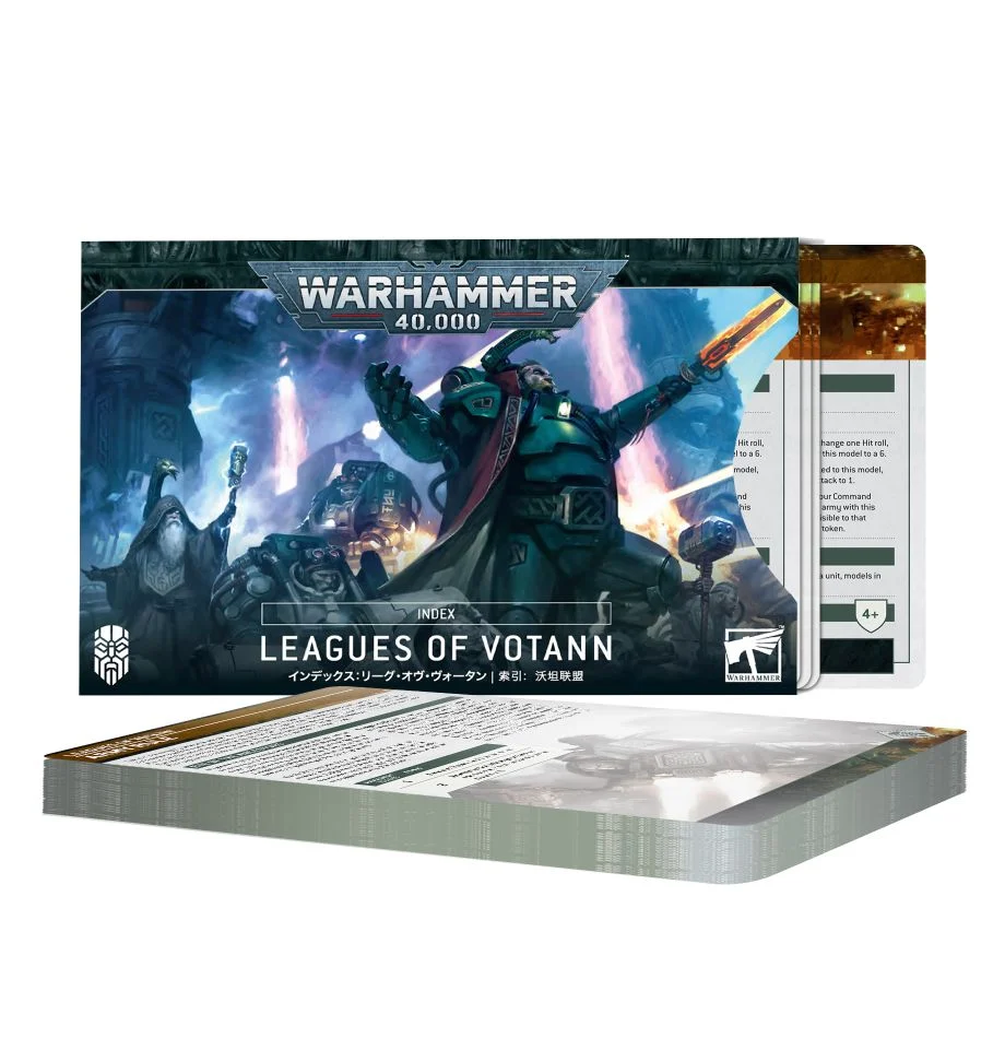 72-69 - Warhammer 40.000 - INDEX CARDS LEAGUES OF VOTANN - Tabletop D