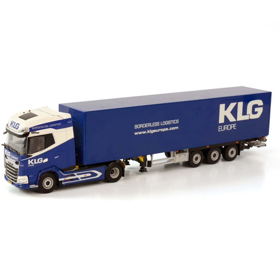 01-3805 - WSI - DAF XG+ 4x2 with box trailer 3axle  - KLG Europe - NL -