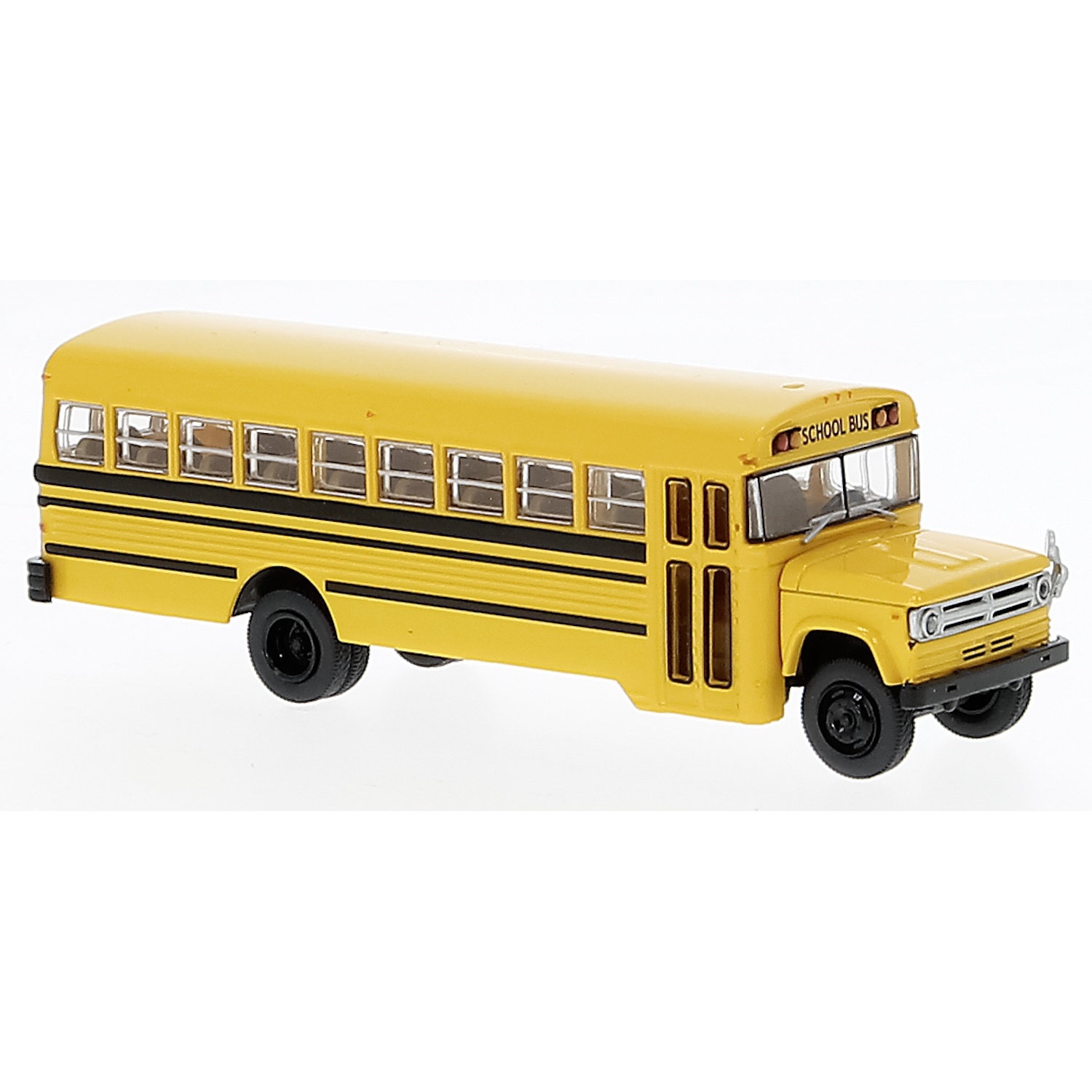 61330 - Brekina - Dodge S 600 `1970 Bus "School Bus" USA