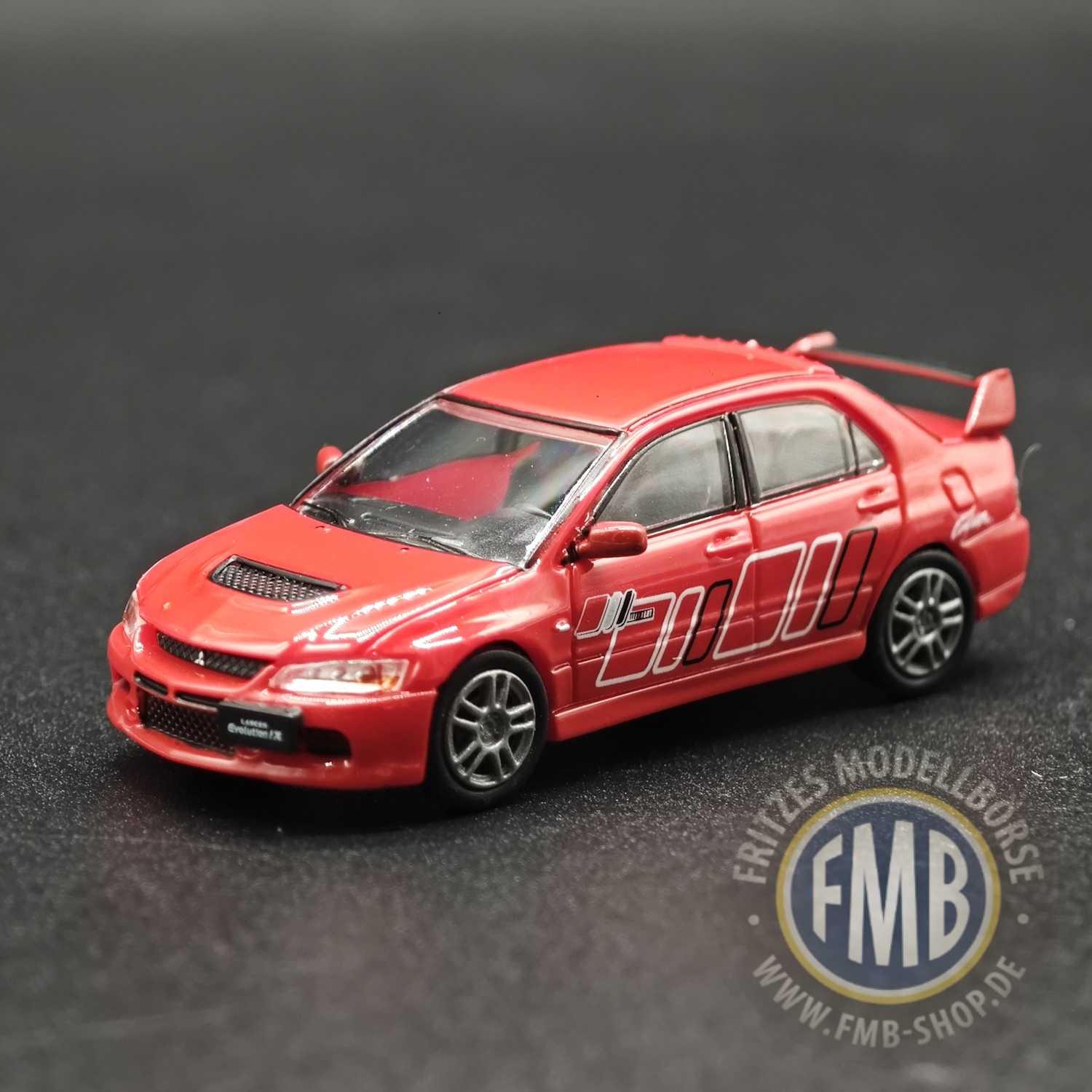 64111 - Micro City 87 - Mitsubishi Lancer Evo9, rot - Dekor