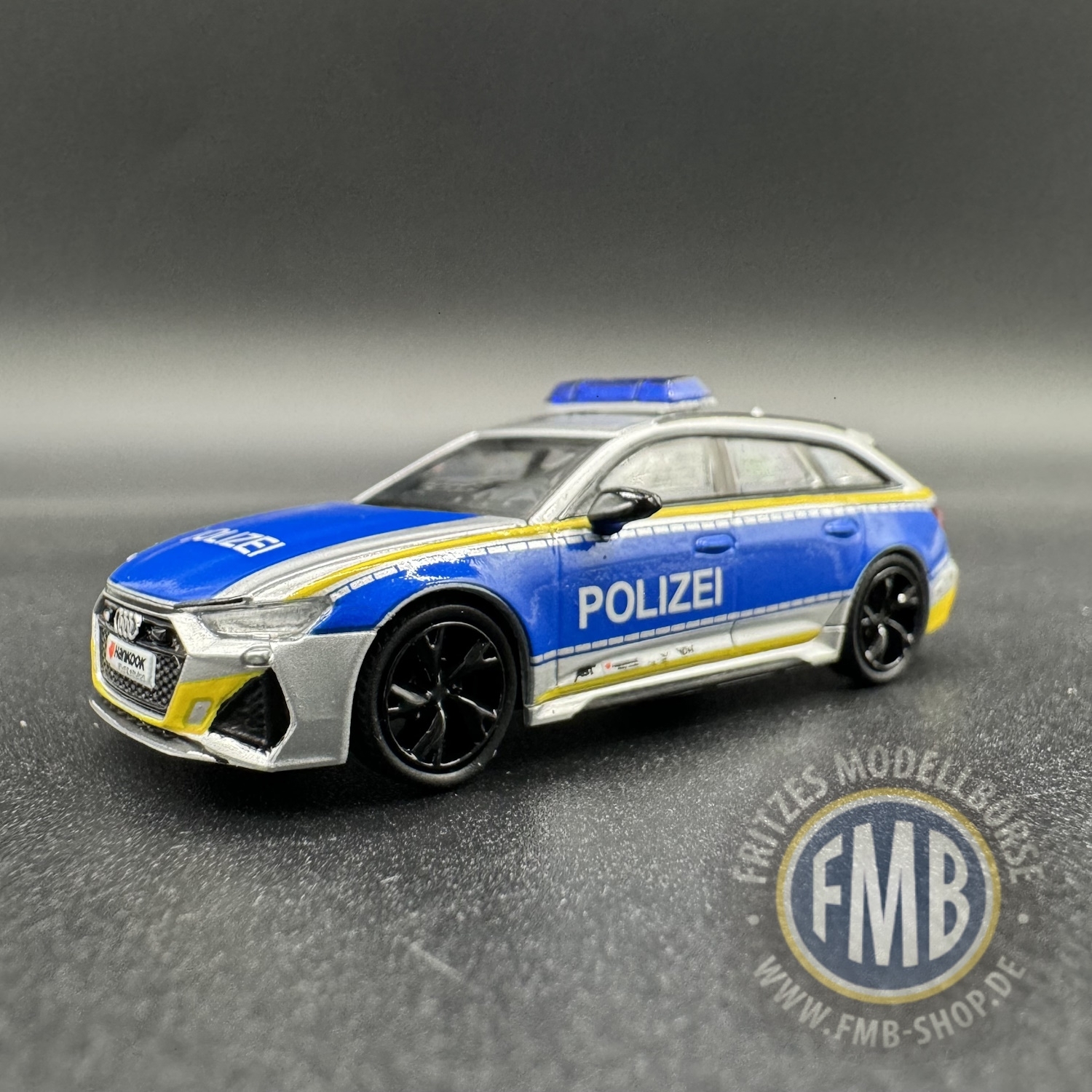 62985 - Micro City 87 - Audi RS6 Avant "Polizei Showcar"