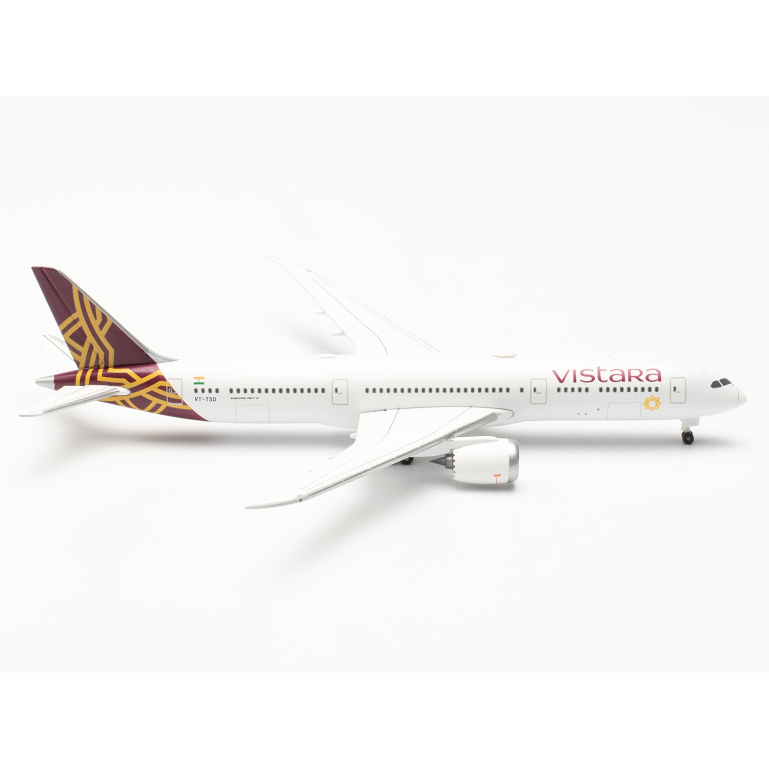 536868 - Herpa Wings - Vistara Boeing 787-9 Dreamliner - VT-TSD -