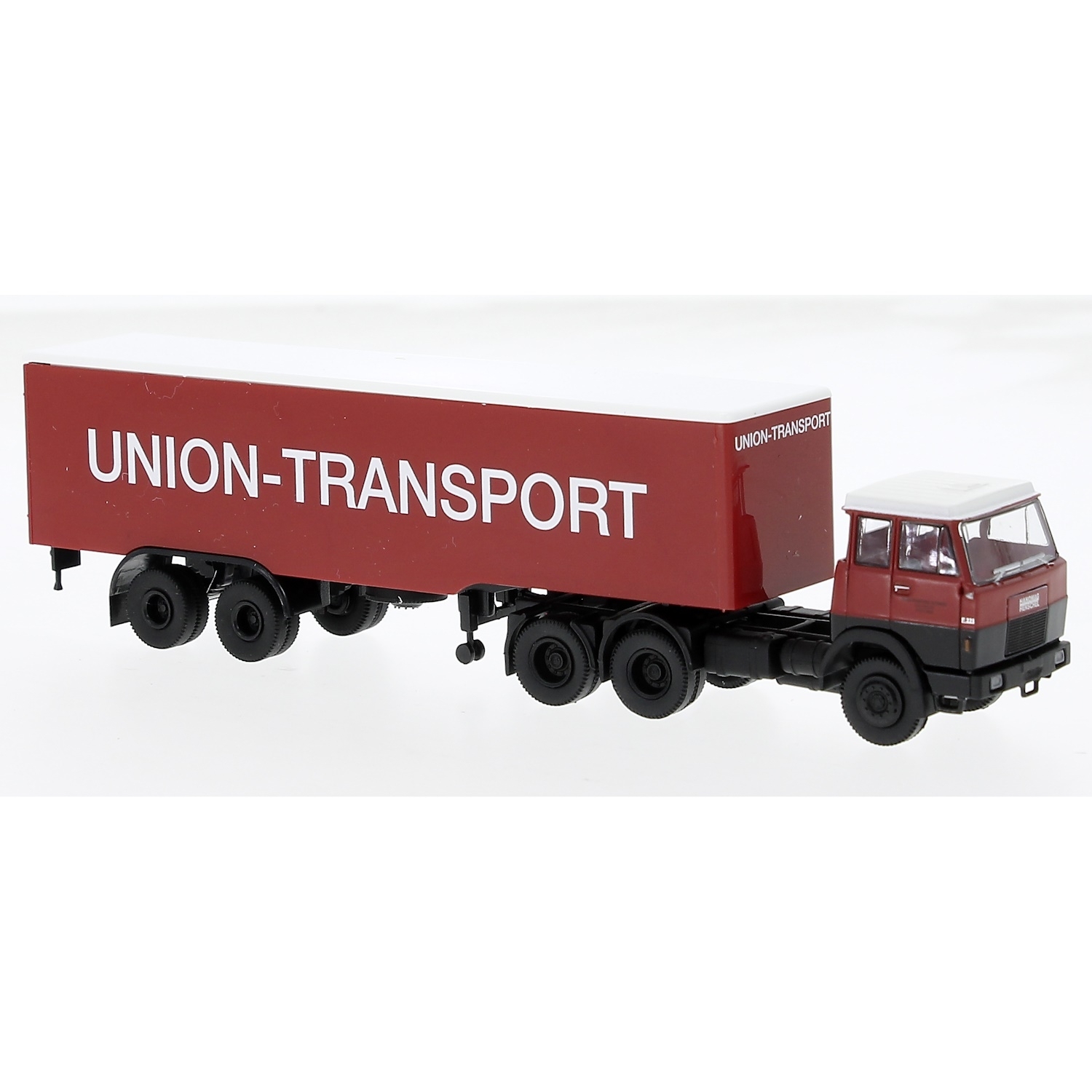 82251 - Brekina - Henschel F 221S with box semitrailer `1969 "Union Transport"