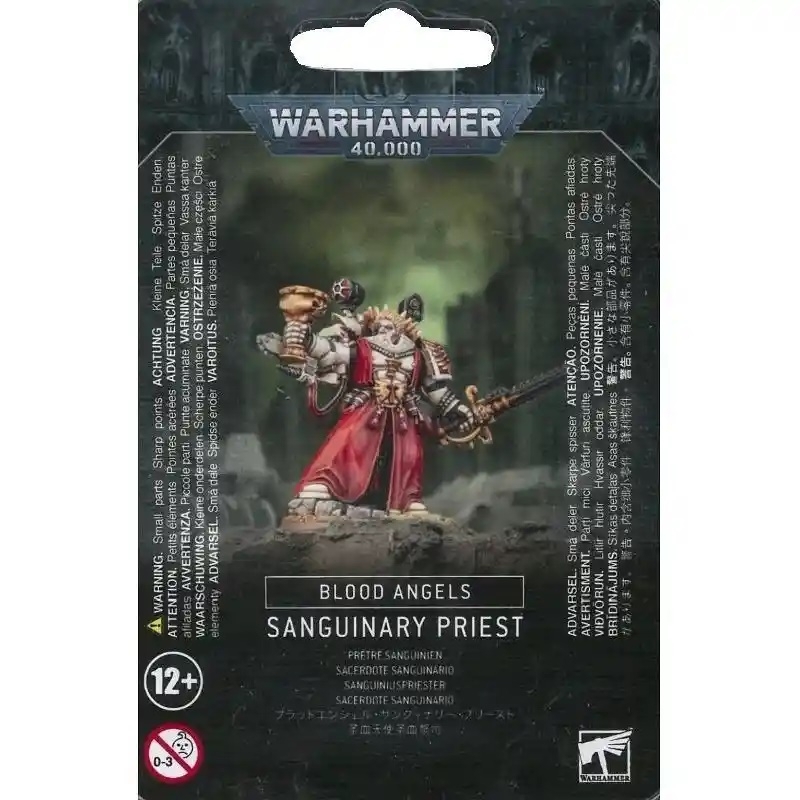 41-14 - Warhammer 40.000 - Blood Angels - Sanguinary Priest - Tabletop