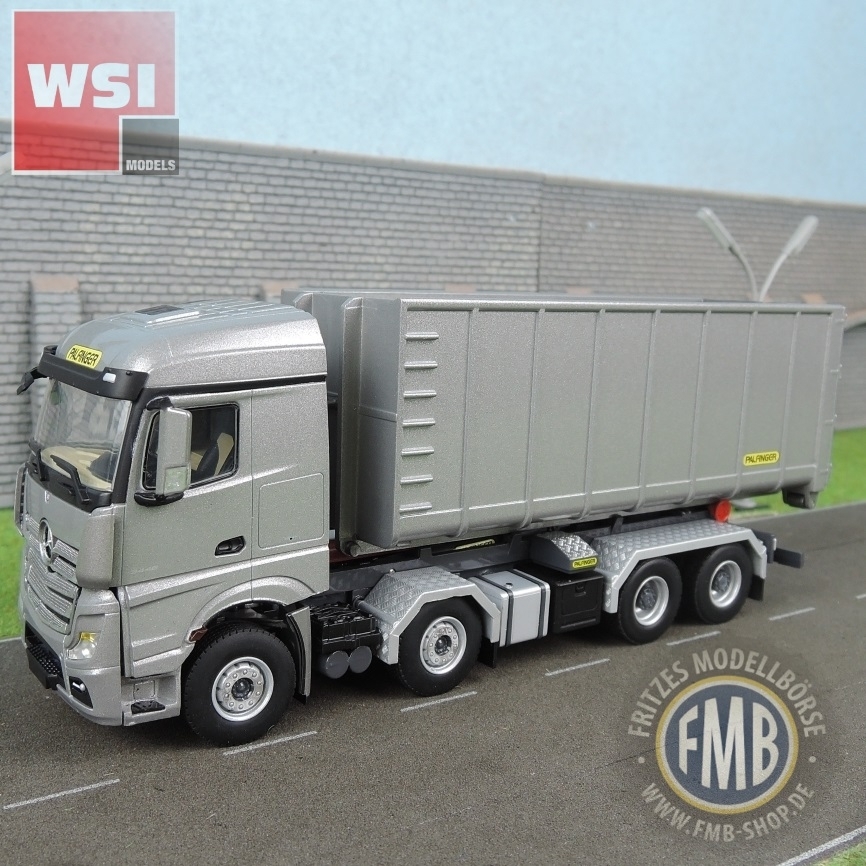 04-2047 - WSI - Mercedes-Benz Actros StreamSpace 8x4 Palfinger System Hakenlift Container 40M3