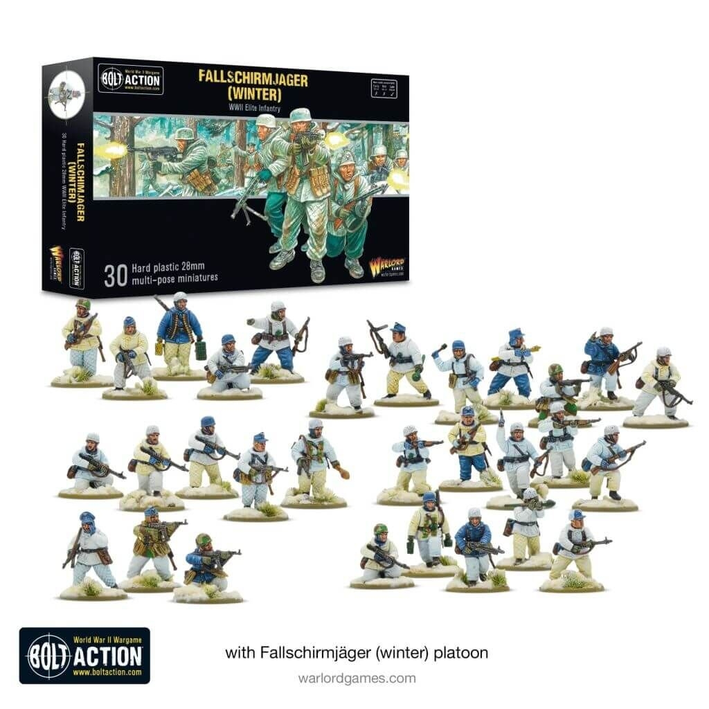 Bolt Action - Fallschirmjäger Winter Infantry