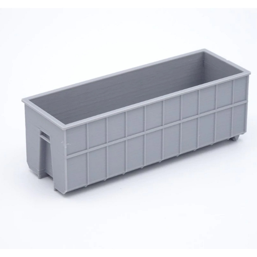 100132 - 3D-Druckfactory - 50m³ roll off container, gray