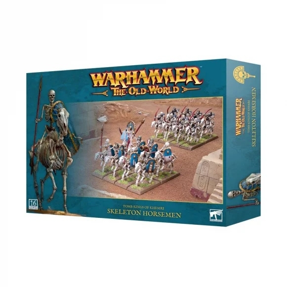 07-10 - The Old World - Tomb Kings of Khemri - Skeleton Horseman - Tabletop