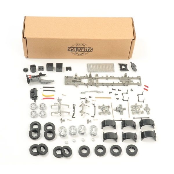 10-1147 - WSI - DAF 8x4 F Chassi - building kit