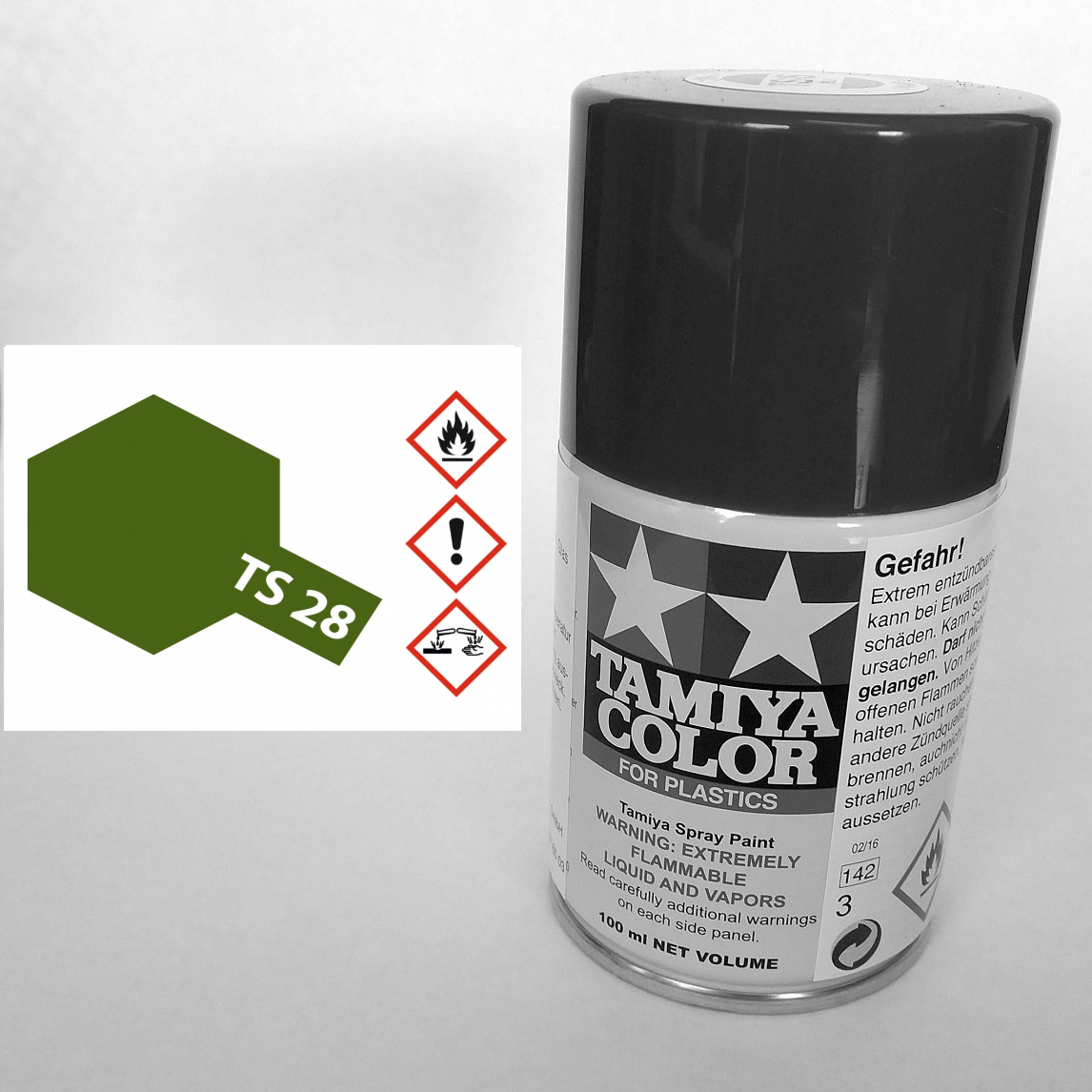 85028 - Tamiya - brown olive matt 100ml , spray paint TS-28