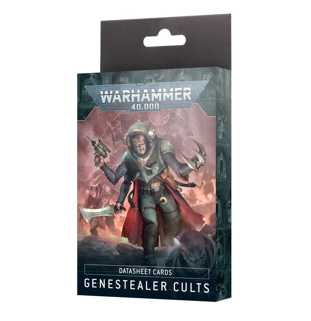 38-02 - Warhammer 40.000 - GENESTEALER CULTS - DATENBLATTKARTEN - Tabletop