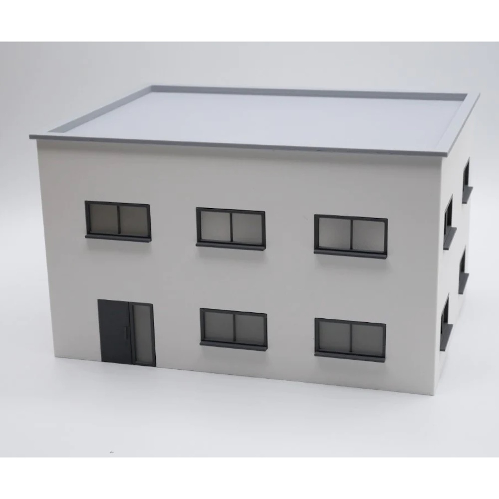 150252 - 3D-Druckfactory - Office building white / anthracite