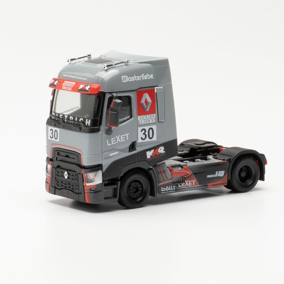 314190 - Herpa - Renault T 4x2 truck tractor "Dietrich Nutzfahrzeuge / Lexet"