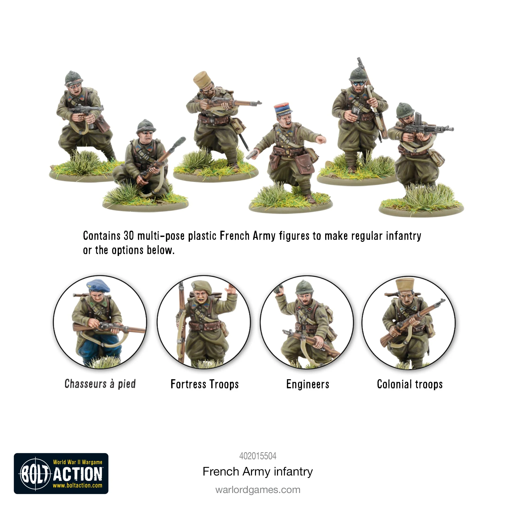 402015504 - Bolt Action - French - Infantry - Army