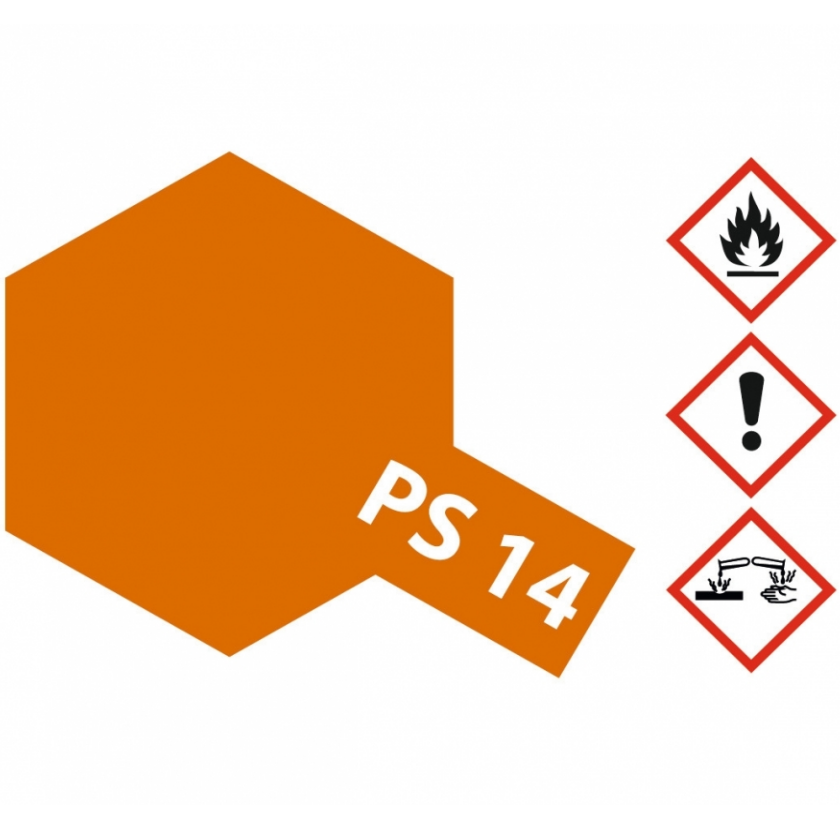 86014 - Tamiya - Kupfer Polycarbonat 100ml , Sprühfarbe PS-14