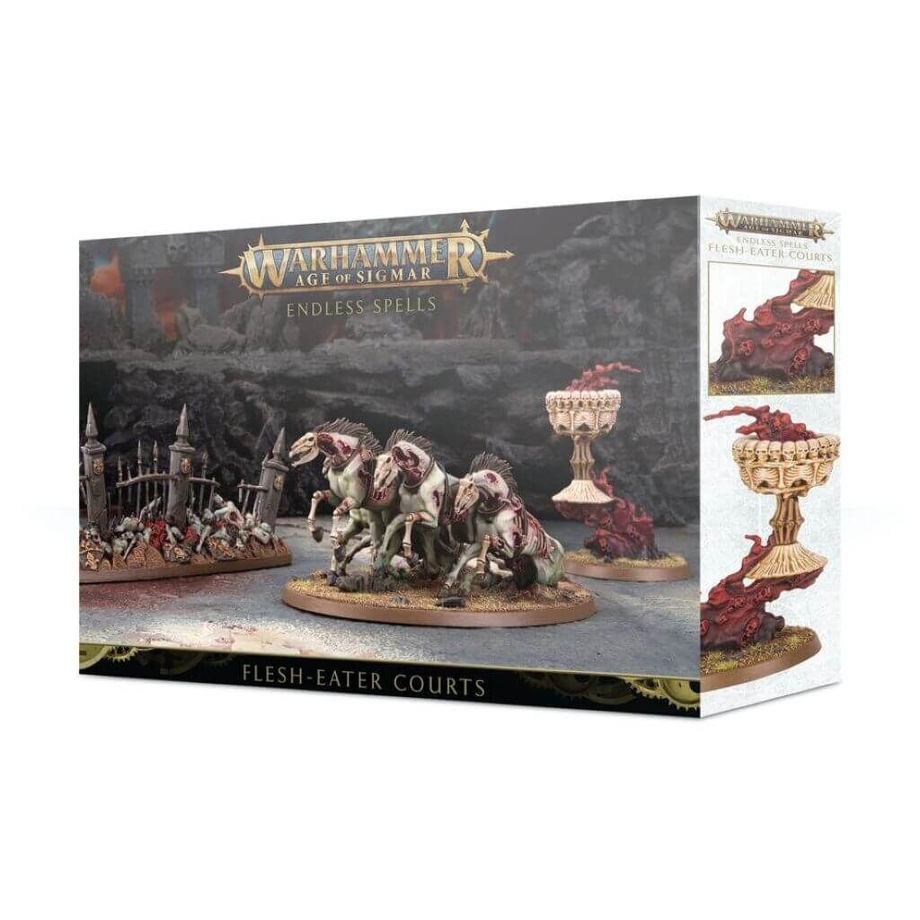 Warhammer Age of Sigmar - FLESH EATER COURTS -  ENDELSS SPELLS - Tabletop