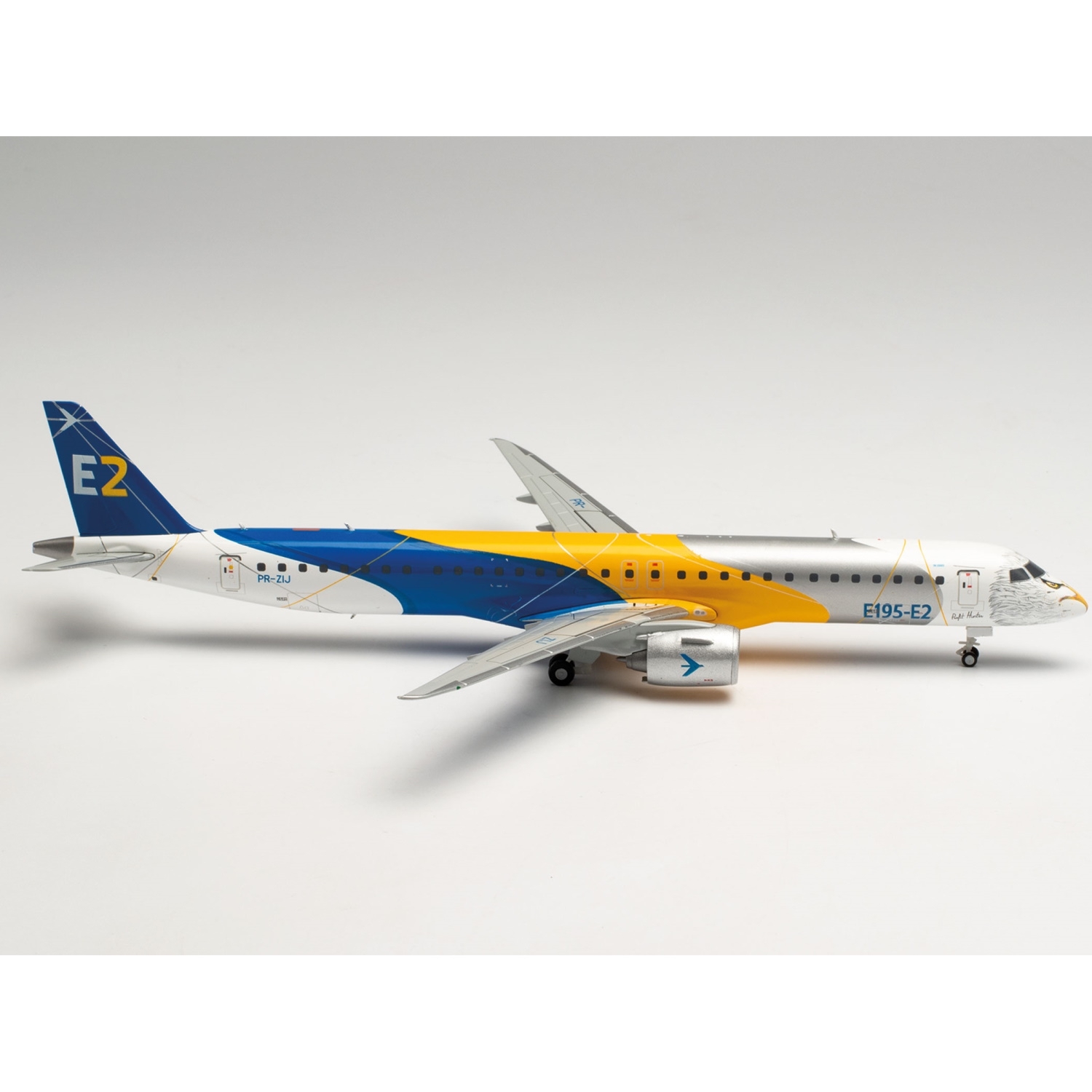 572064 - Herpa Wings - Embraer E195-E2 "Profit Hunter - Golden Eagle"