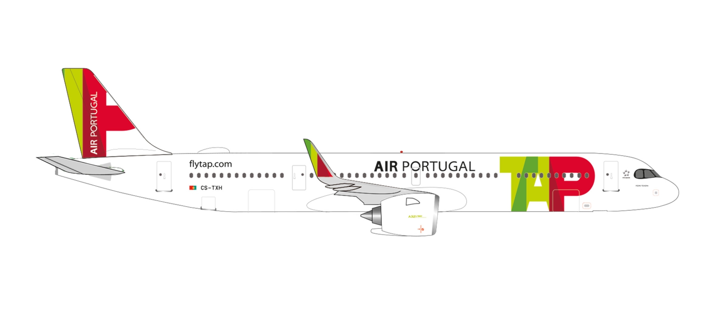 537902 - Herpa Wings - TAP Air Portugal Airbus A321neo - CS-TXH -